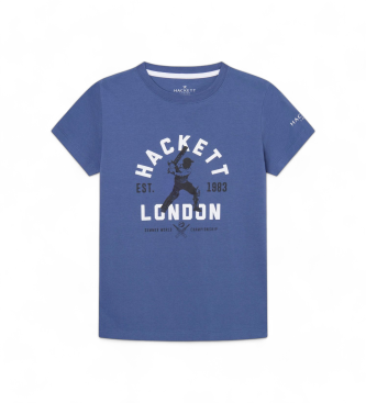 Hackett London Majica Cricket modra