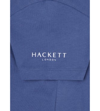 Hackett London Majica Cricket modra