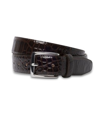 Hackett London Nicole brown belt