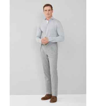 Hackett London Polo Cutaway Ls grigia