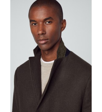 Hackett London Abrigo Dble Face gris