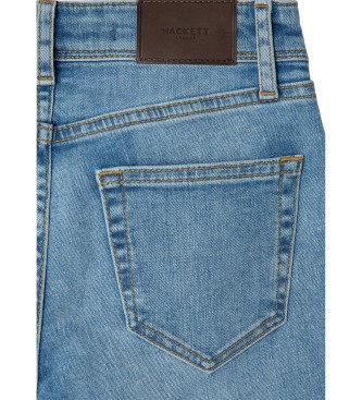 Hackett London Calas de ganga slim fit azuis