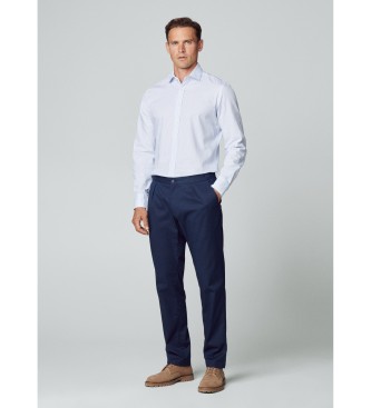 Hackett London Jogger-bukser med snre i navy