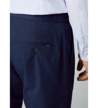 Hackett London Pantaln Jogger Drawcord marino