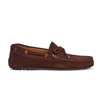 Hackett London Mocasines de Piel Driver marrn