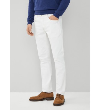 Hackett London Jeans Ecru blanc