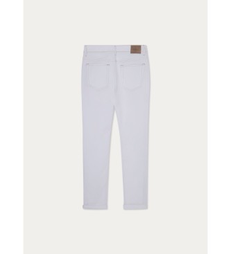 Hackett London Jeans Ecru white