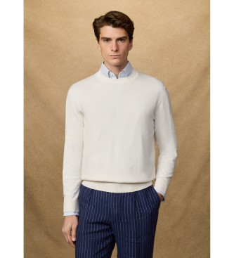 Hackett London Maglia bianca essenziale
