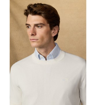 Hackett London Maglia bianca essenziale