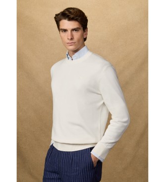 Hackett London Maglia bianca essenziale