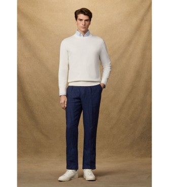 Hackett London Maglia bianca essenziale