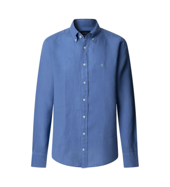 Hackett London Camisa de corte  medida azul