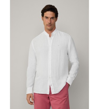 Hackett London Chemise  coupe ajuste blanche