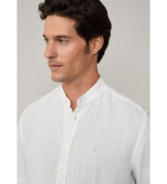 Hackett London Chemise  coupe ajuste blanche