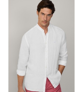 Hackett London Chemise  coupe ajuste blanche