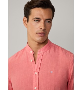 Hackett London Chemise de tailleur corail