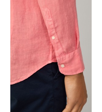 Hackett London Chemise de tailleur corail