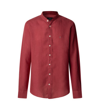 Hackett London Mageschneidertes Hemd rot