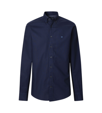 Hackett London Slim fit oxfordskjorte navy