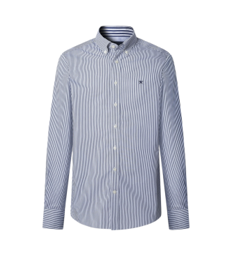 Hackett London Camisa de corte  medida azul