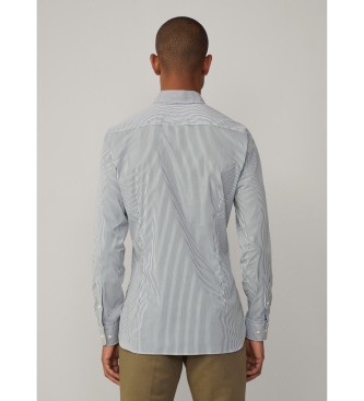 Hackett London Chemise ajuste verte 