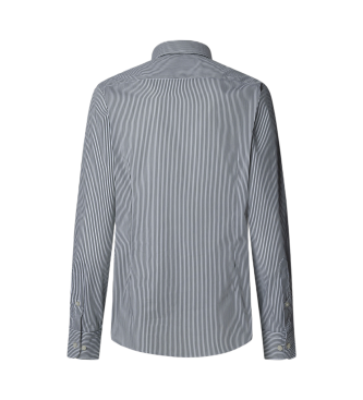 Hackett London Chemise ajuste verte 