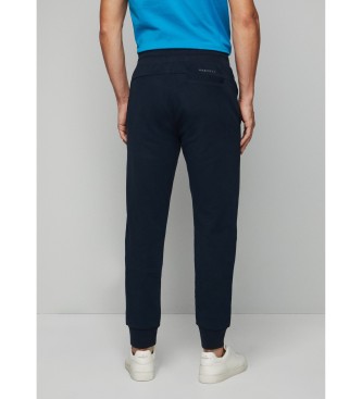 Hackett London Pantaloni jogger essenziali in blu scuro