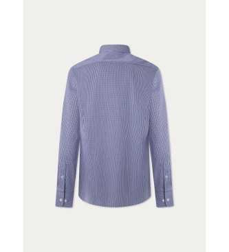 Hackett London Mini camicia blu essenziale