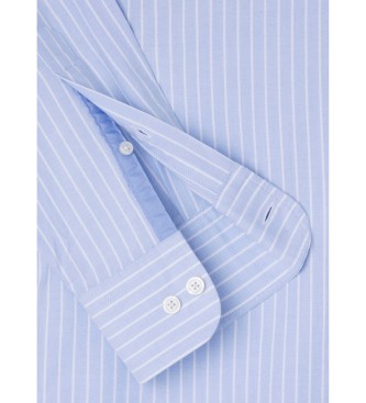 Hackett London Essential Ox Stripe Shirt blue
