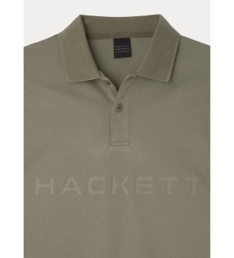 Hackett Polo Maxi Logo Verde