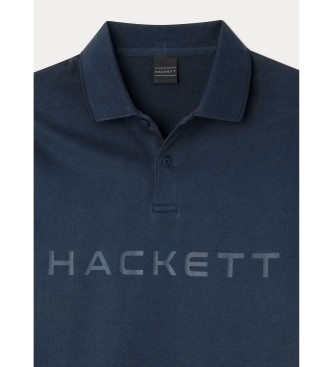 Hackett Polo Maxi Logo Marinha