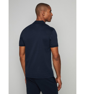 Hackett London Polo blu navy essenziale