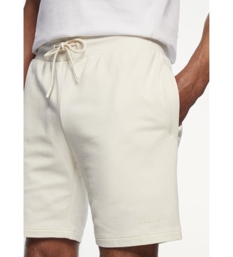 Hackett London Shorts Essential blanco roto