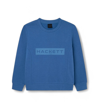 Hackett London Essentieel sweatshirt blauw
