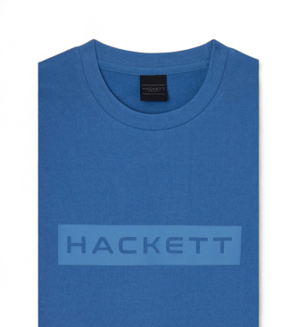 Hackett London Felpa blu essenziale