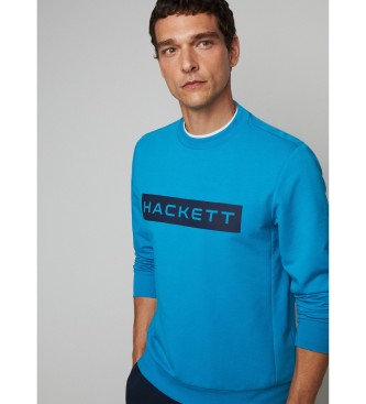 Hackett London Sudadera Essential Sp azul