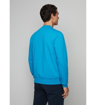 Hackett London Sudadera Essential Sp azul