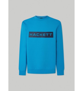 Hackett London Sudadera Essential Sp azul