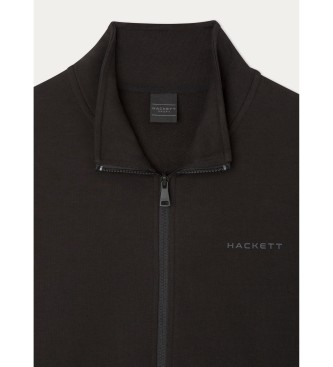 Hackett London Jakna Essential Sport Fz Jacket black