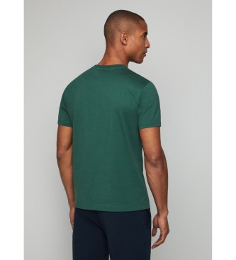 Hackett London T-shirt essencial verde 