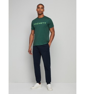 Hackett London T-shirt essencial verde 