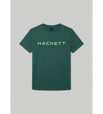Hackett London T-shirt essencial verde 