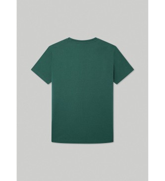 Hackett London T-shirt essencial verde 