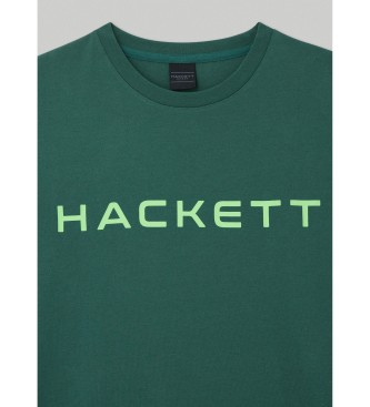 Hackett London T-shirt essencial verde 