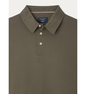 Hackett London PoloFashioned Clr Ls grn