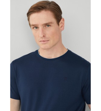 Hackett London T-shirt azul-marinho Filafil