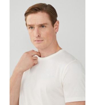 Hackett London Camiseta Filafil blanco