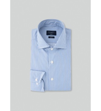 Hackett London Camisa Fine Bengal azul