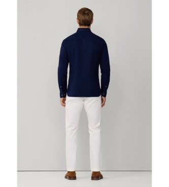 Hackett London Camisa Flannel Multi marino