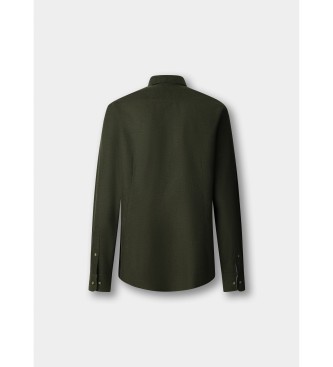 Hackett London Camisa Flannel Multi verde
